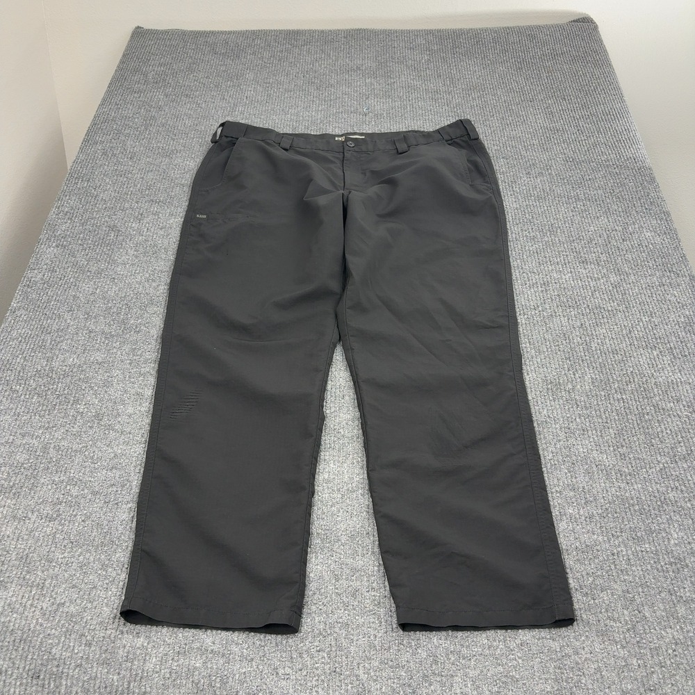 5.11 Tactical Pants Mens 44x32 Black Polyester Ripstop Cargo Outdoor Utility